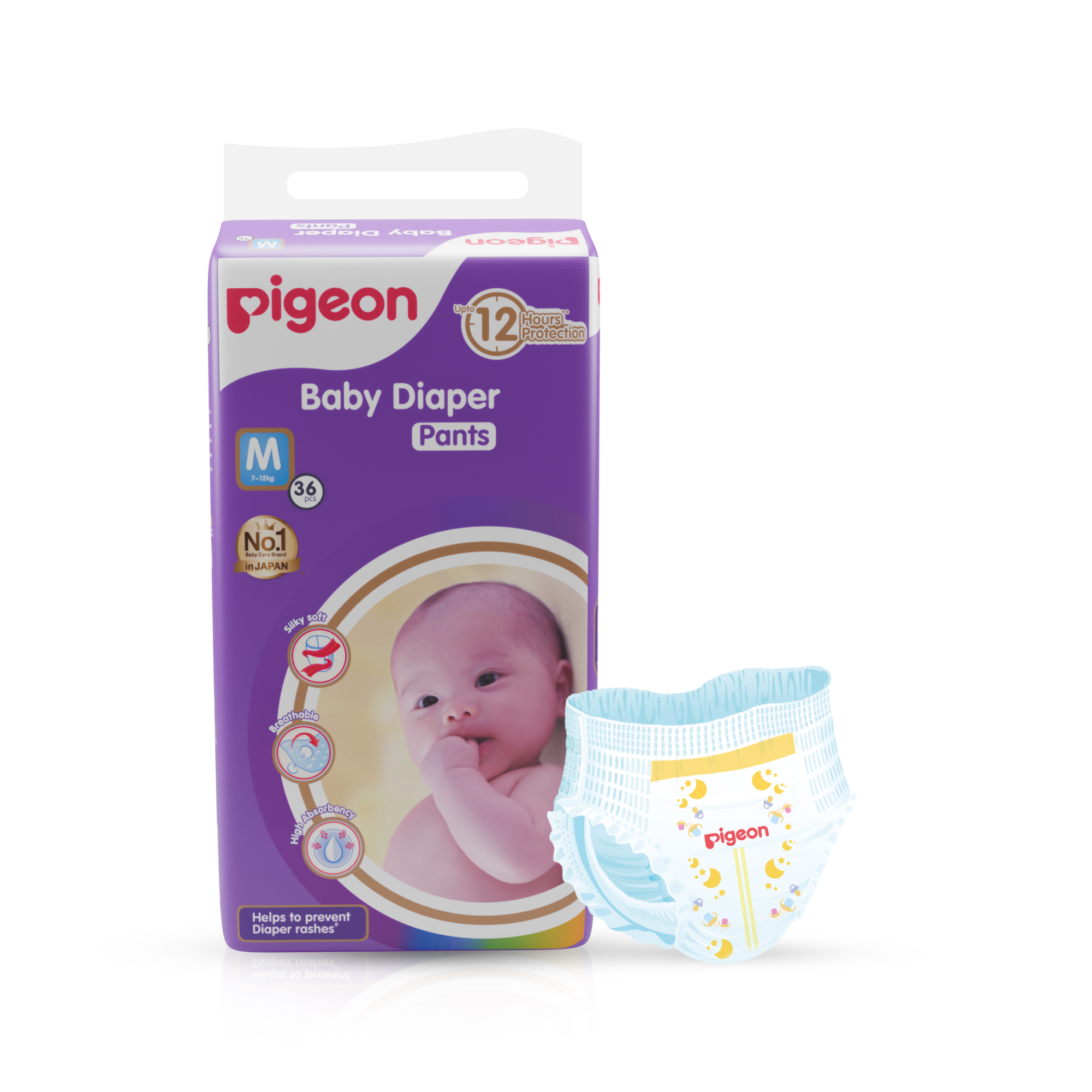 SMC Smile Baby Diaper Pants M (7-12 kg) - Online Grocery Shopping and  Delivery in Bangladesh | Buy fresh food items, personal care, baby products  and more